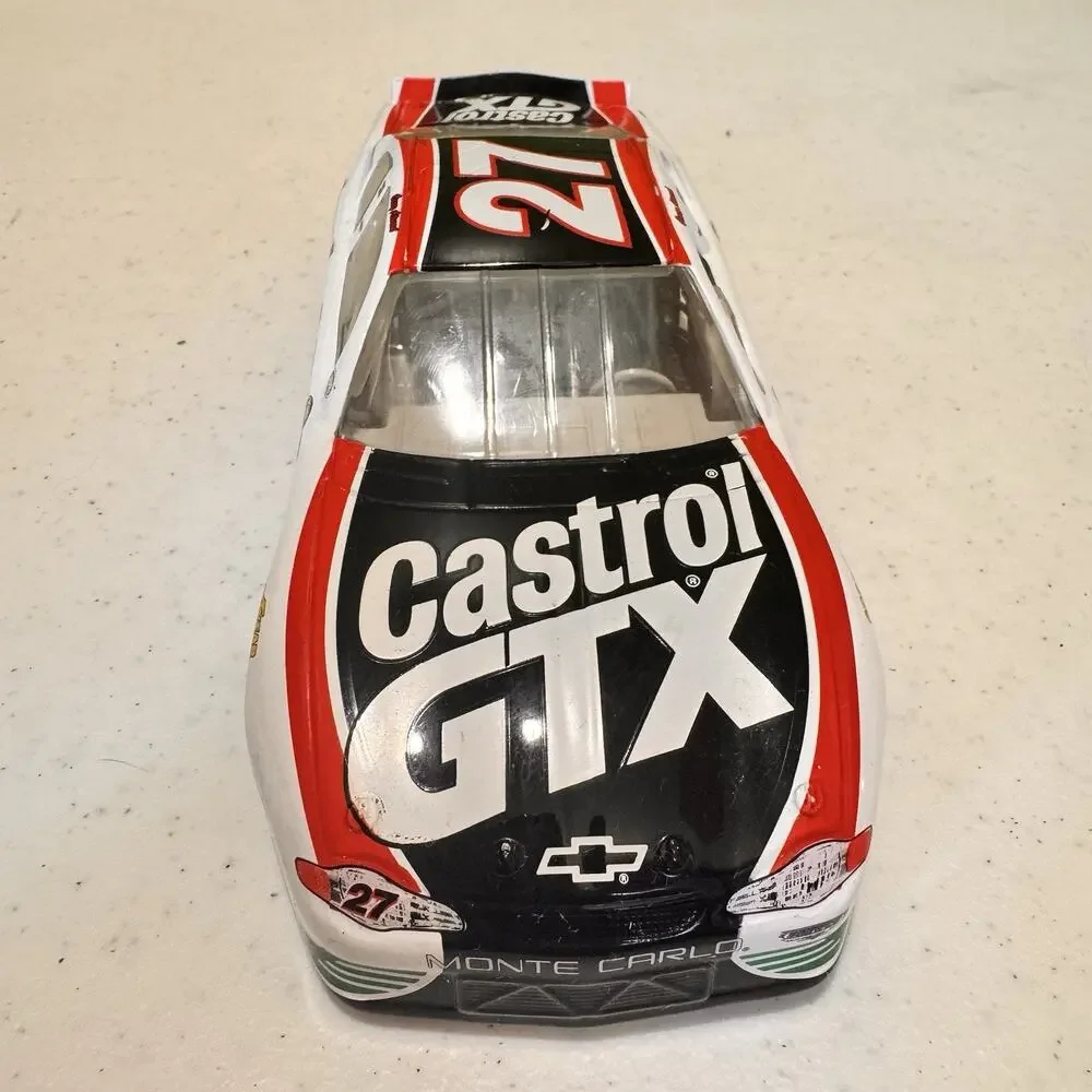 NASCAR #27 Casey Atwood Castrol GTX Die-cast 1:24 Scale Model Vtg Hasbro Heavy‎